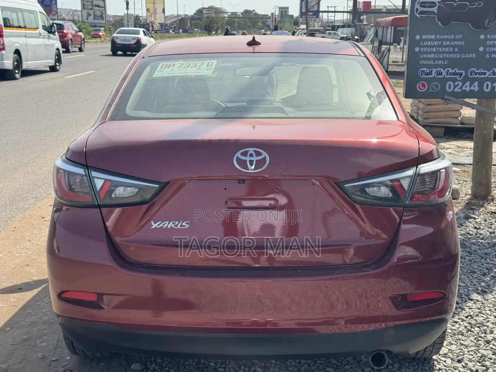 Toyota Yaris iA 1.5 FWD 2018 Red