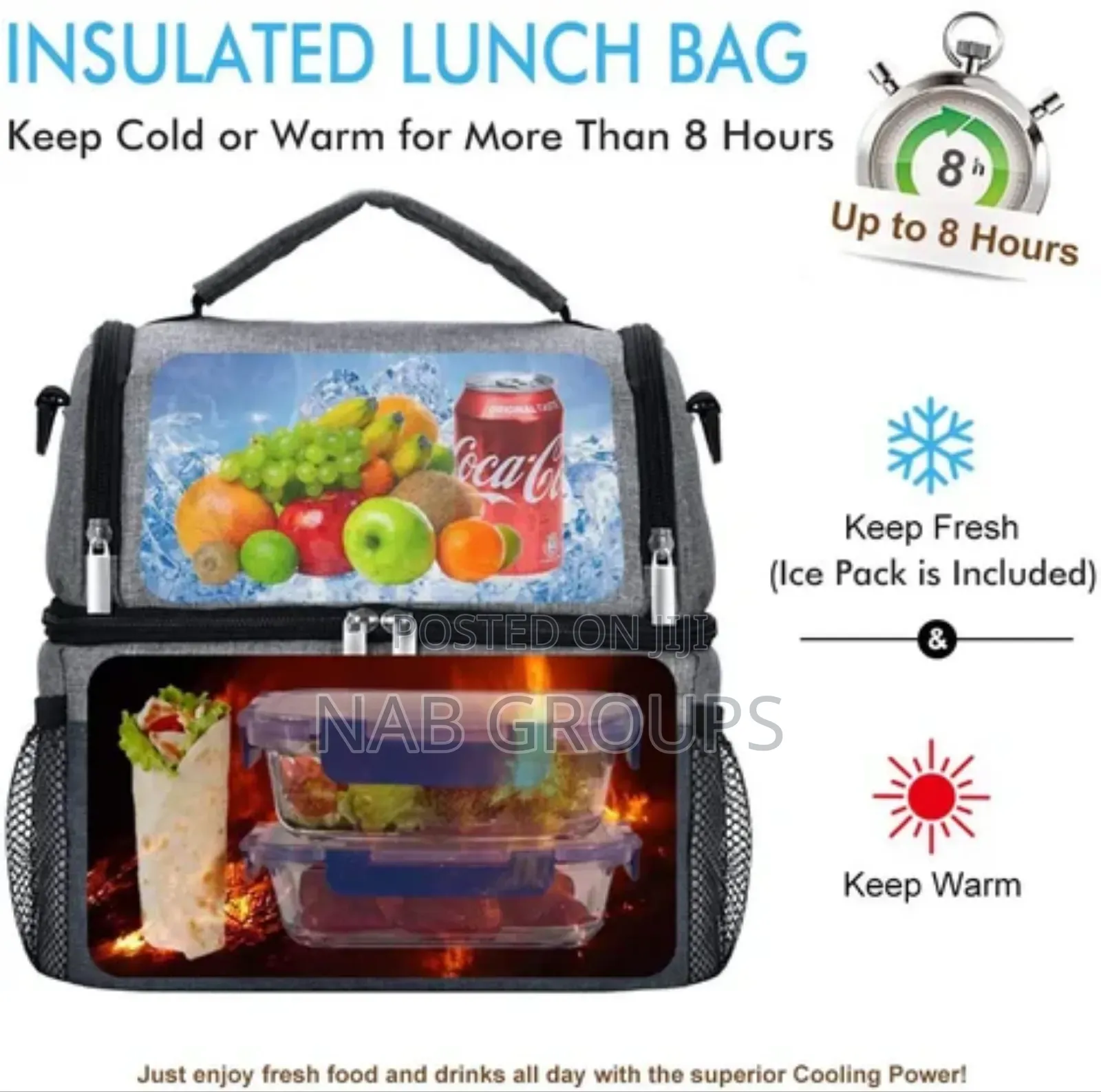Stntus Dual Compartment Bag