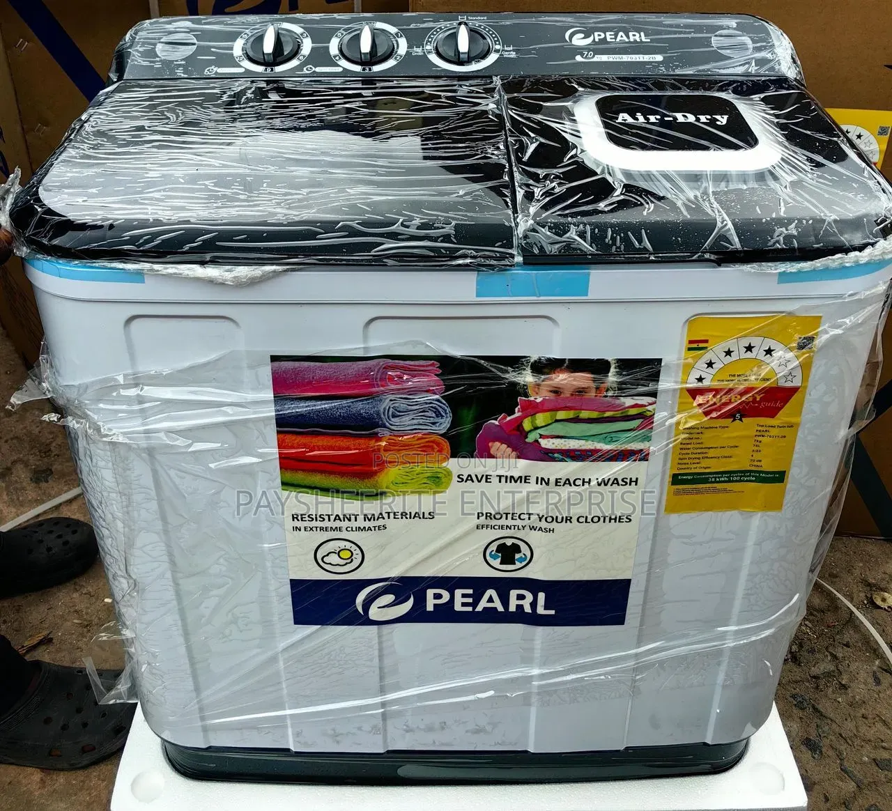 7kg Pearl Washing Machine