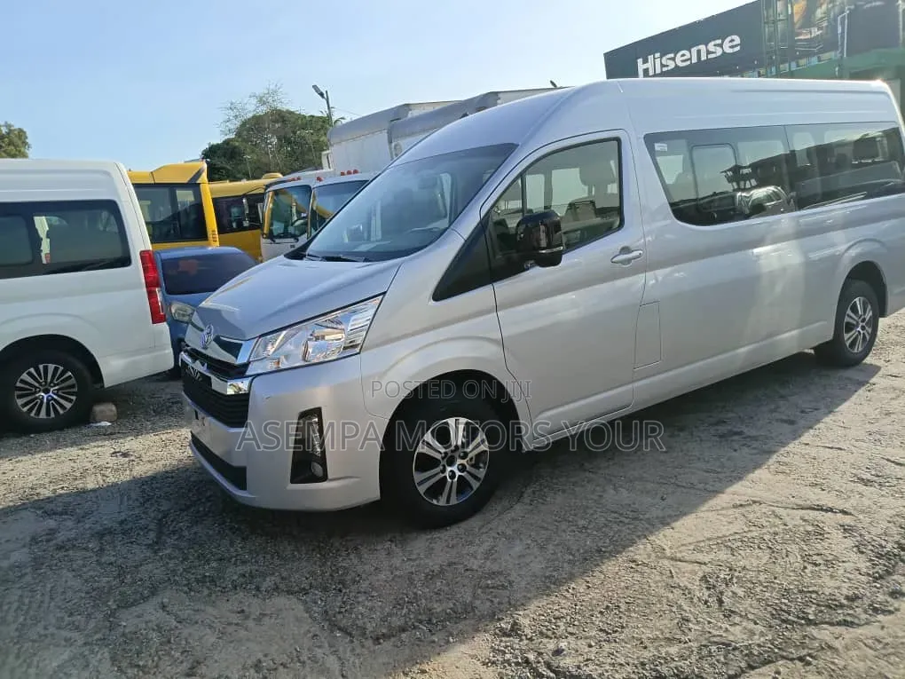 New Toyota HiAce 2025 Silver