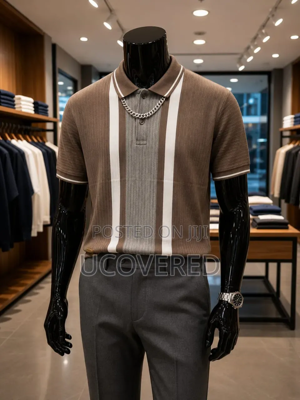 Men's Knitted Polo Shirts