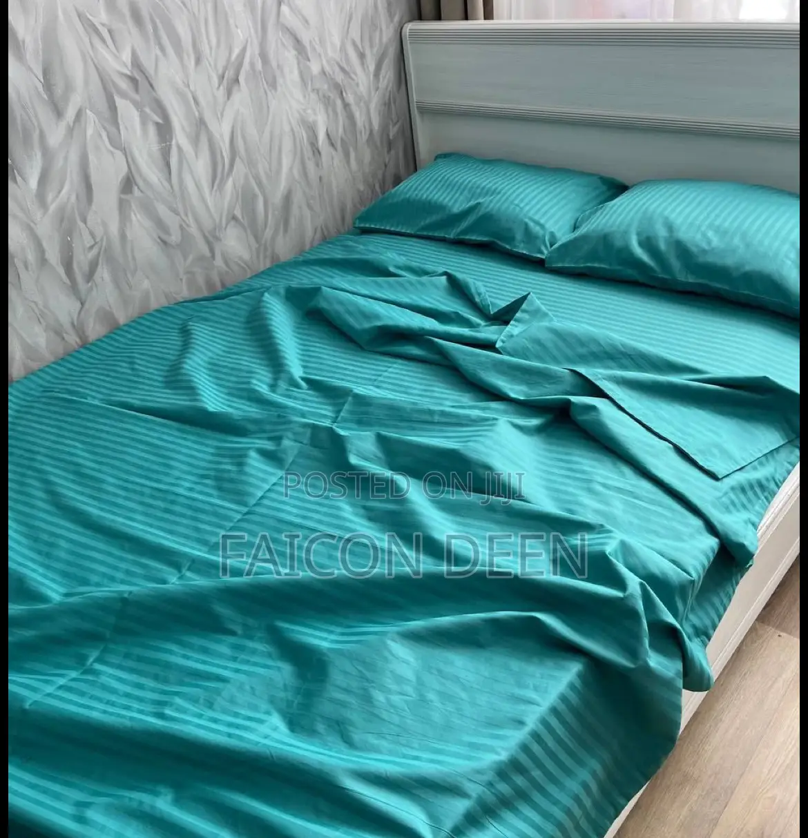 Luxury Bedding Without Stress (2 Hotel Cotton Bedsheets,4 Pillow Cases