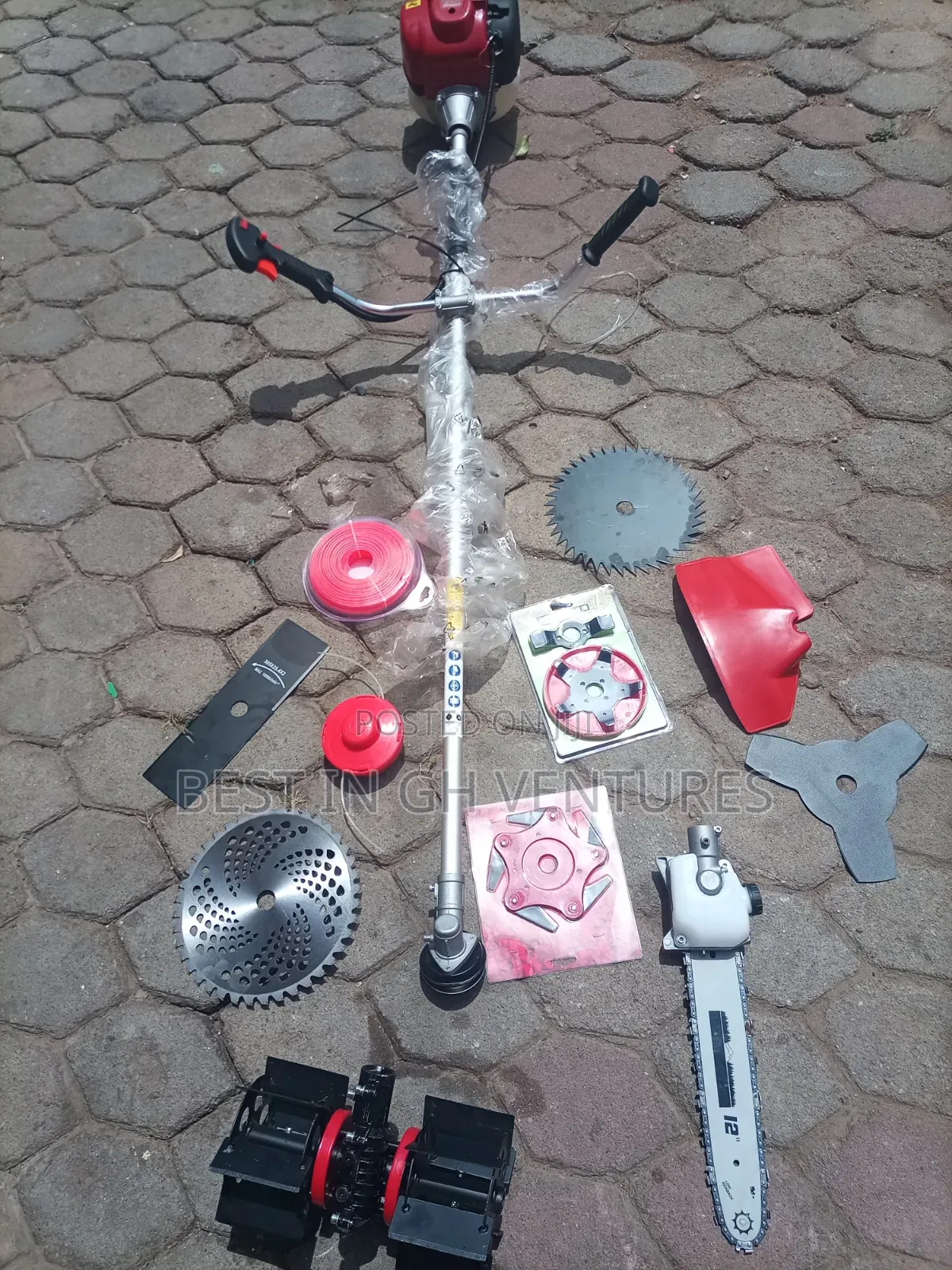 Nine Blades 4 Stroke Weeding Machine