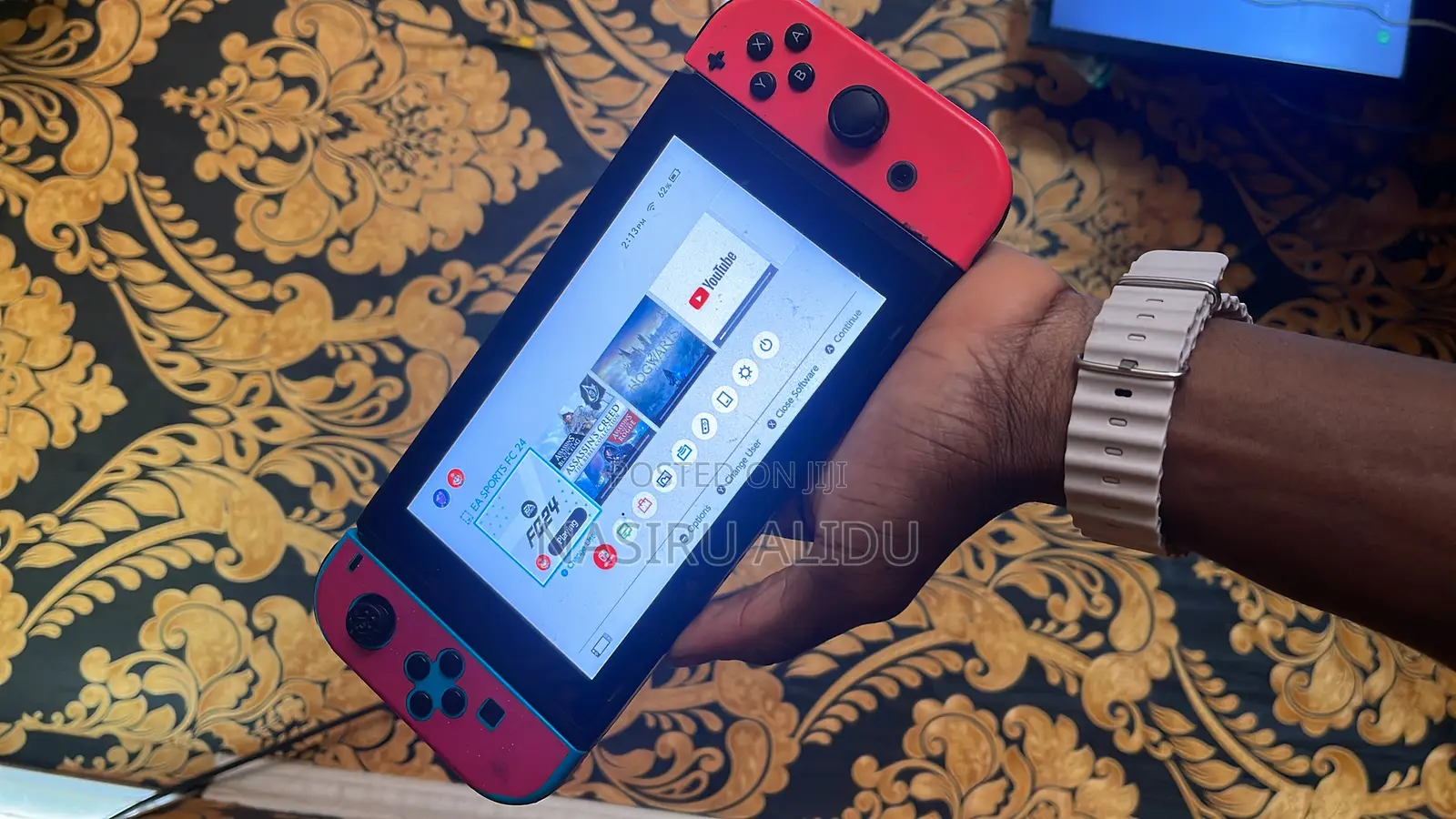 Nintendo Switch With Games Loaded,From Home