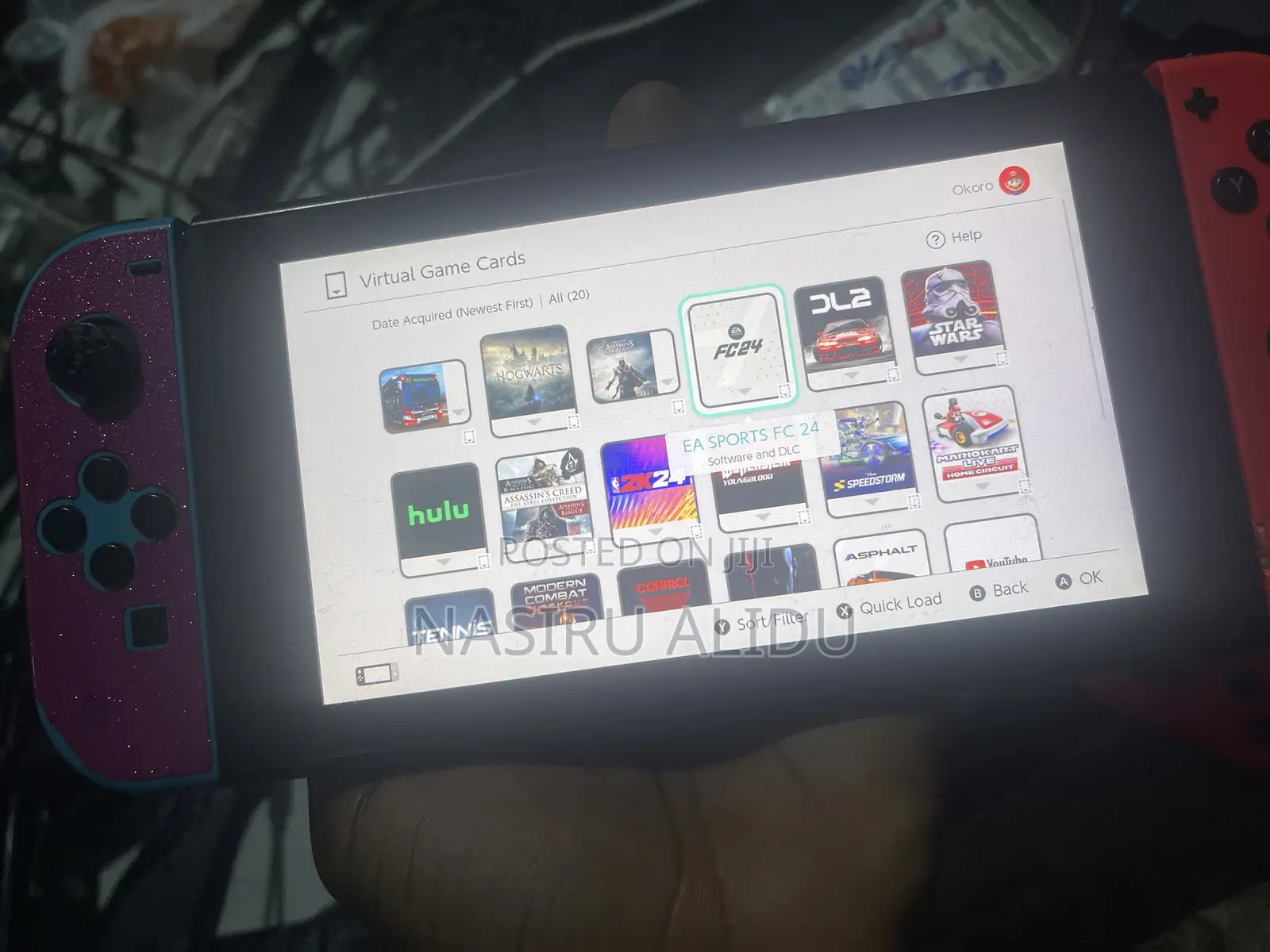 Nintendo Switch With Games Loaded,From Home