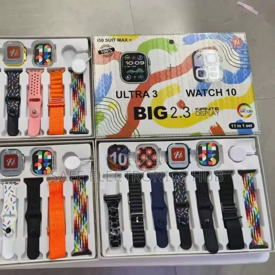 I50 Max With 2 Watch + 7 Straps