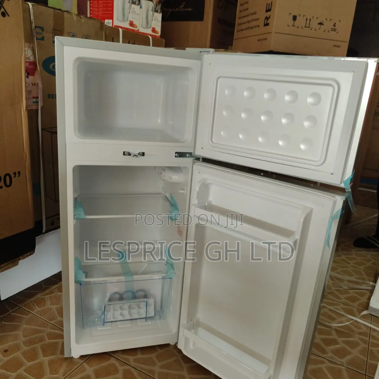 Oscar Durable Table Top Double Door Fridge 85 Litres
