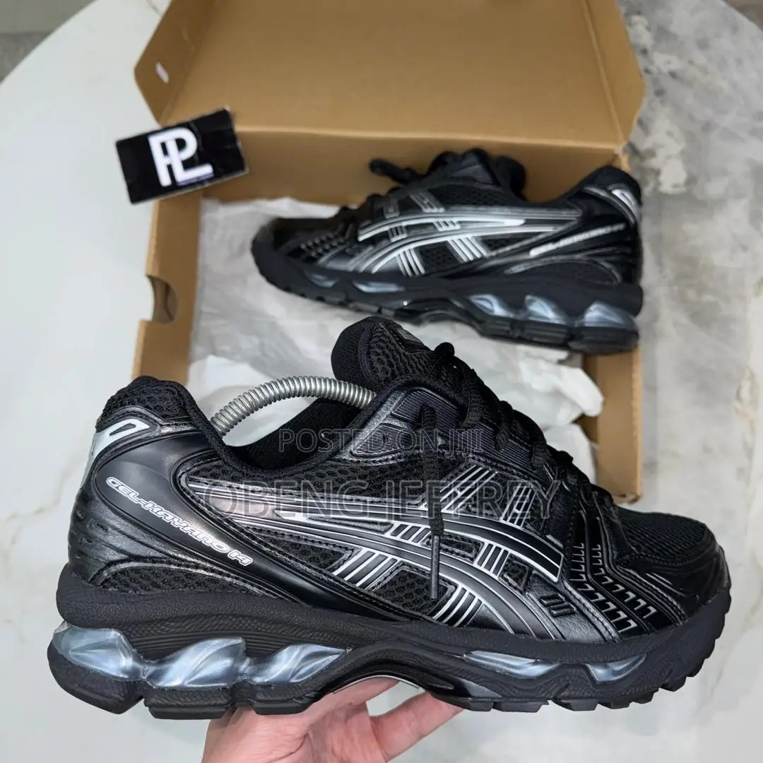 Original Asics Gel 14 Black / Silver
