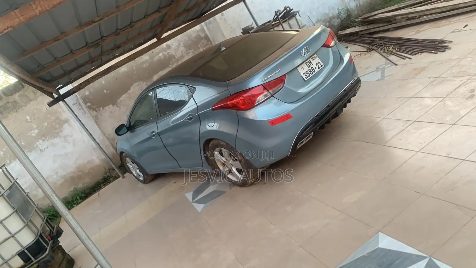 Hyundai Elantra GLS 2012 Blue