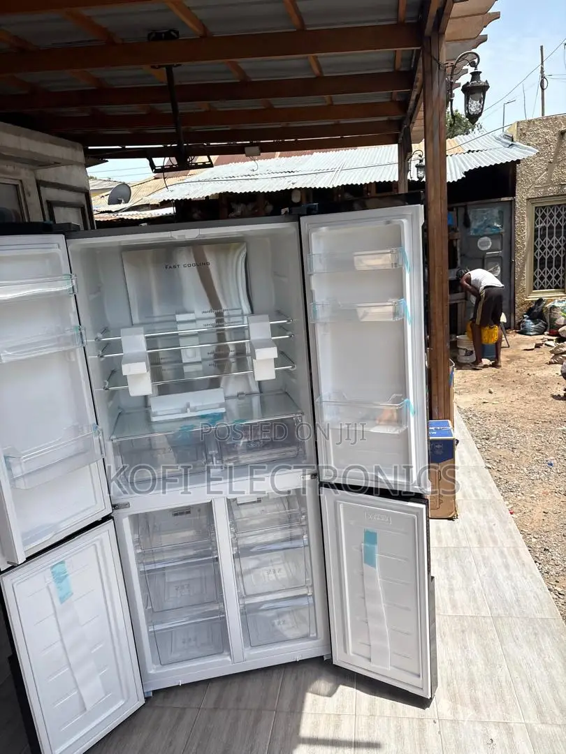 Pearl 480l Low Noise Double Door Fridge