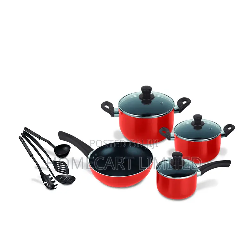 Decakila 11 PCS Cookware Set - Kmep006b
