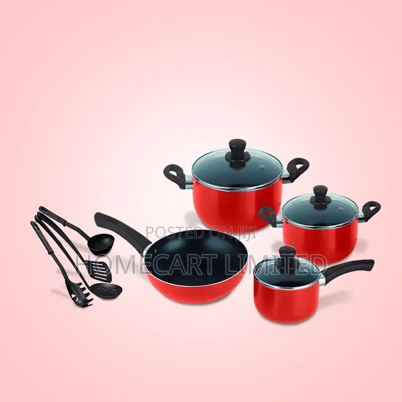 Decakila 11 PCS Cookware Set - Kmep006b