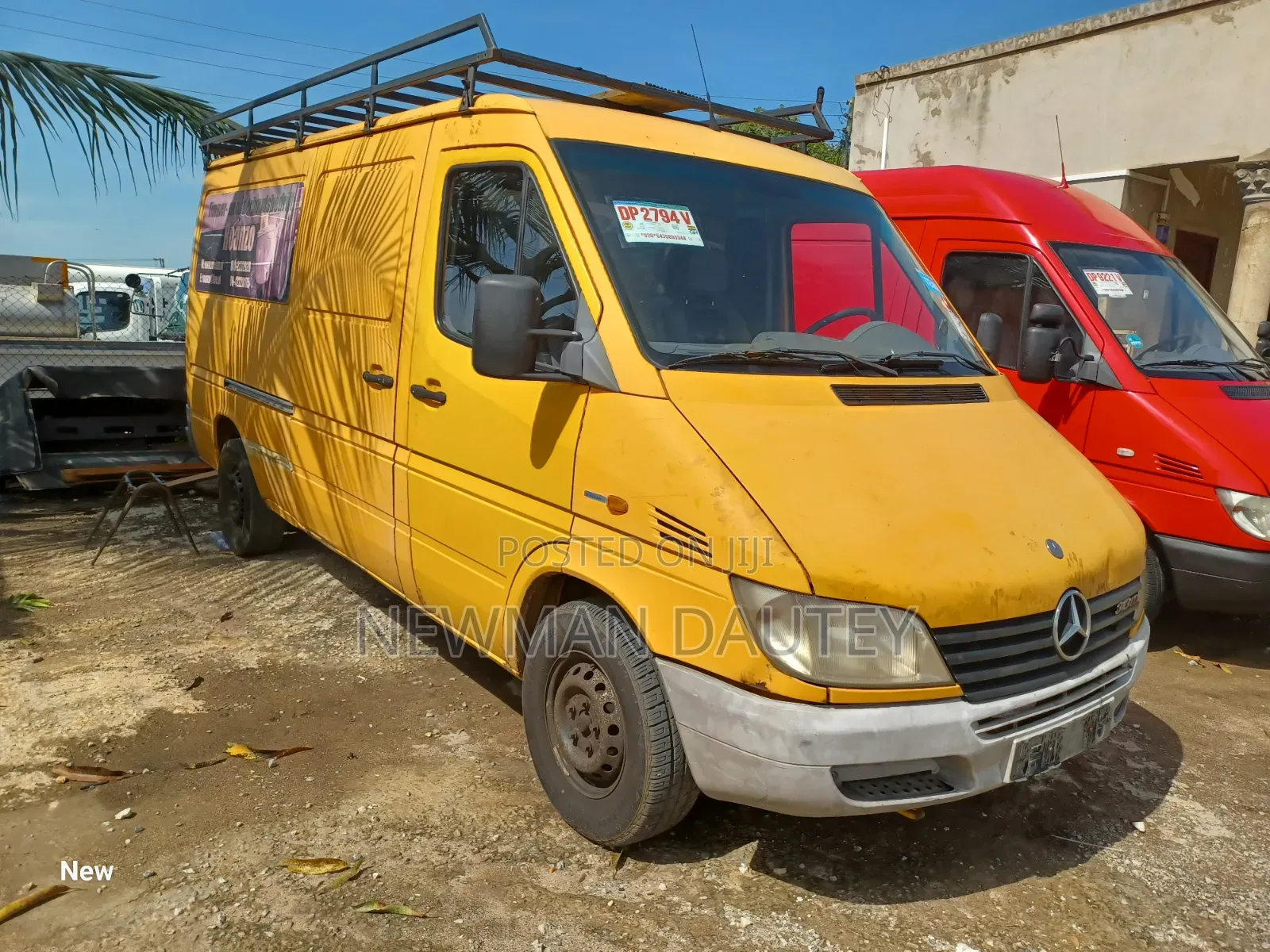 Mercedes-Benz Sprinter 2005 Yellow