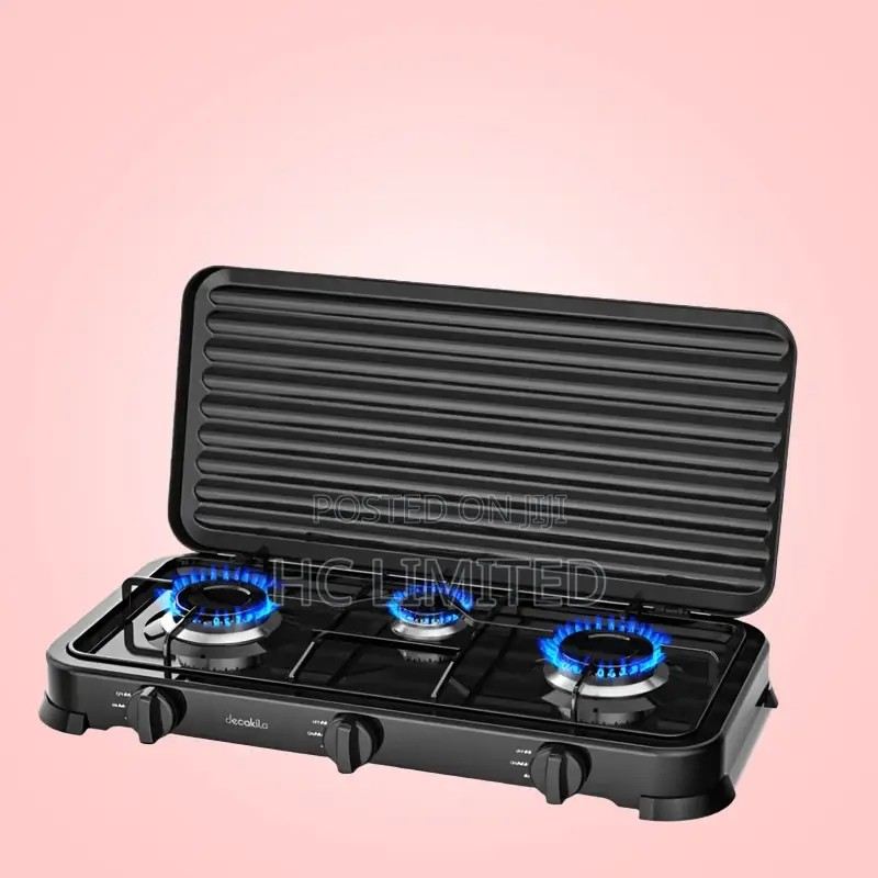 Decakila Three Burner Gas Stove - Kmgs009b