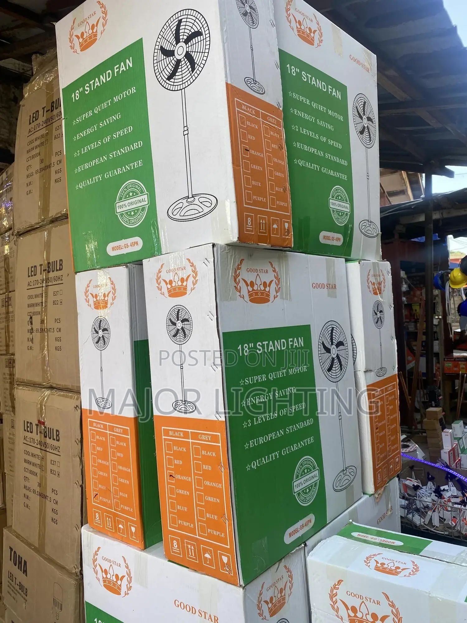 Standing Fan Two in One