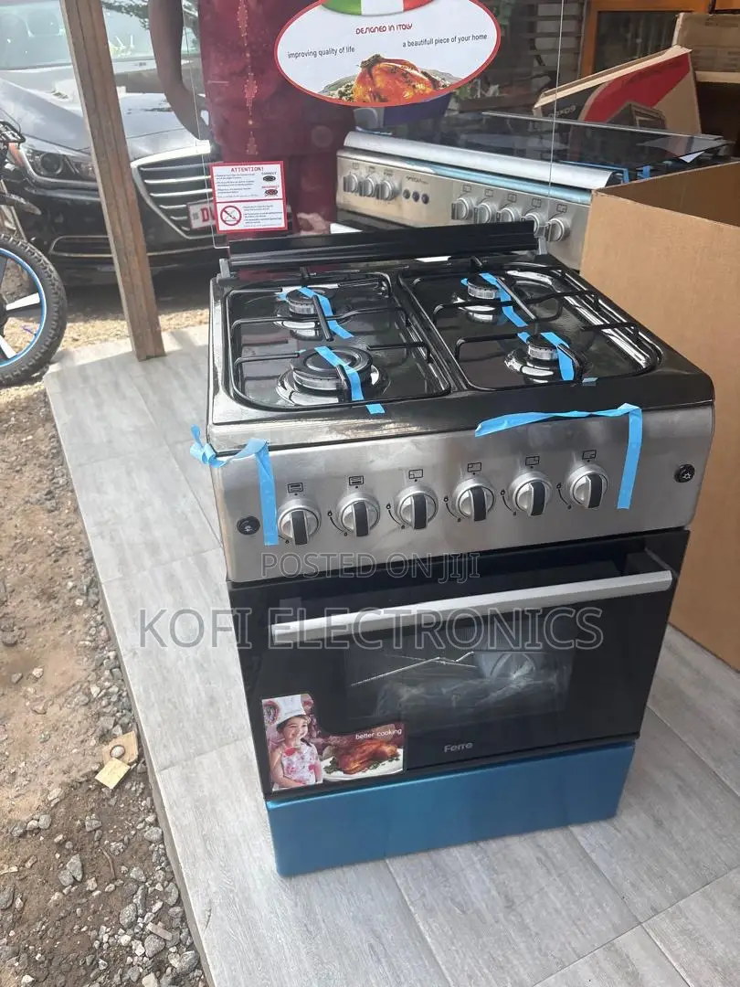 Newline 60x60 Gas Cooker Efficient Heat, Modern Design