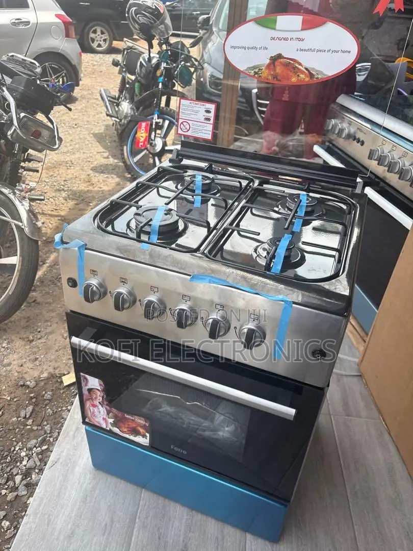 Newline 60x60 Gas Cooker Easy Cooking, Easy Cleaning