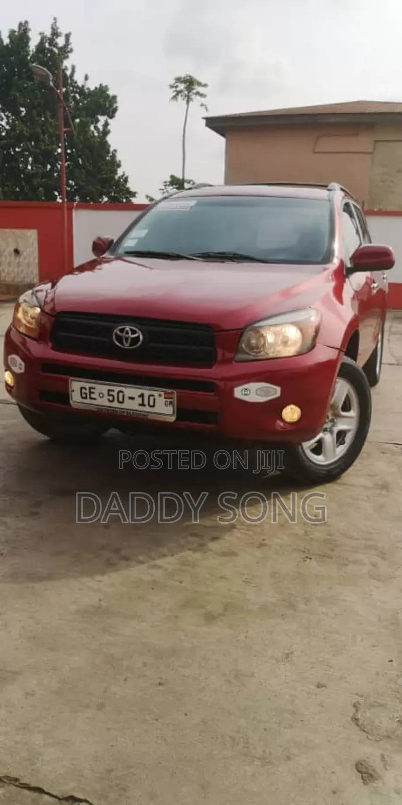 Toyota RAV4 2.0 4x4 2007 Red