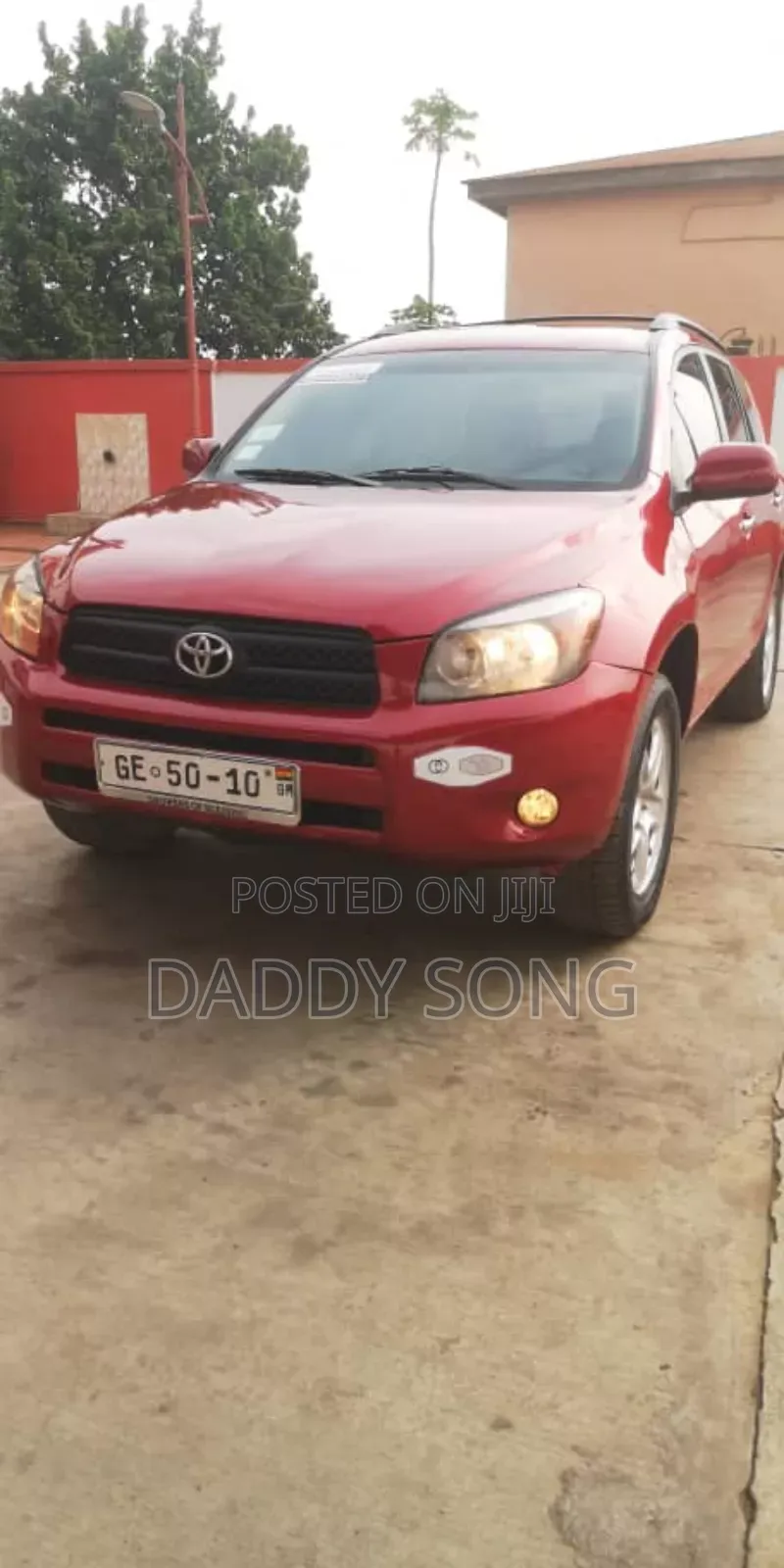Toyota RAV4 2.0 4x4 2007 Red