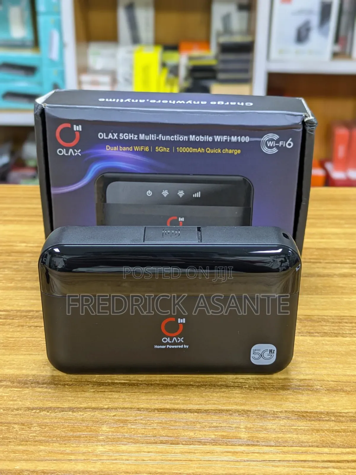 2 in 1 Olax M100 Pocket Wifi Router / 10,000mah Power Bank