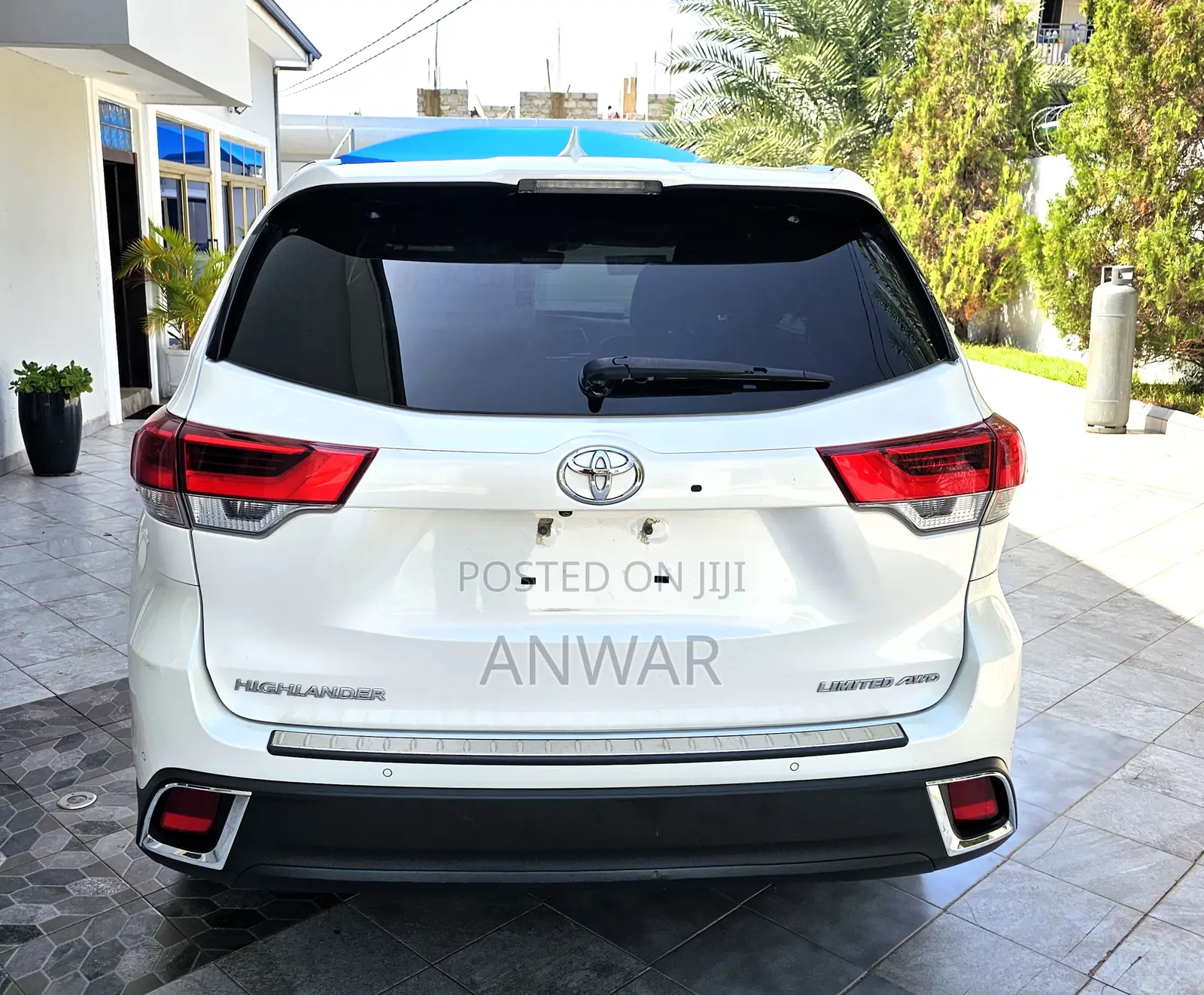 Toyota Highlander Limited Platinum 4x4 V6 (3.5L 6cyl 8A) 2018 White
