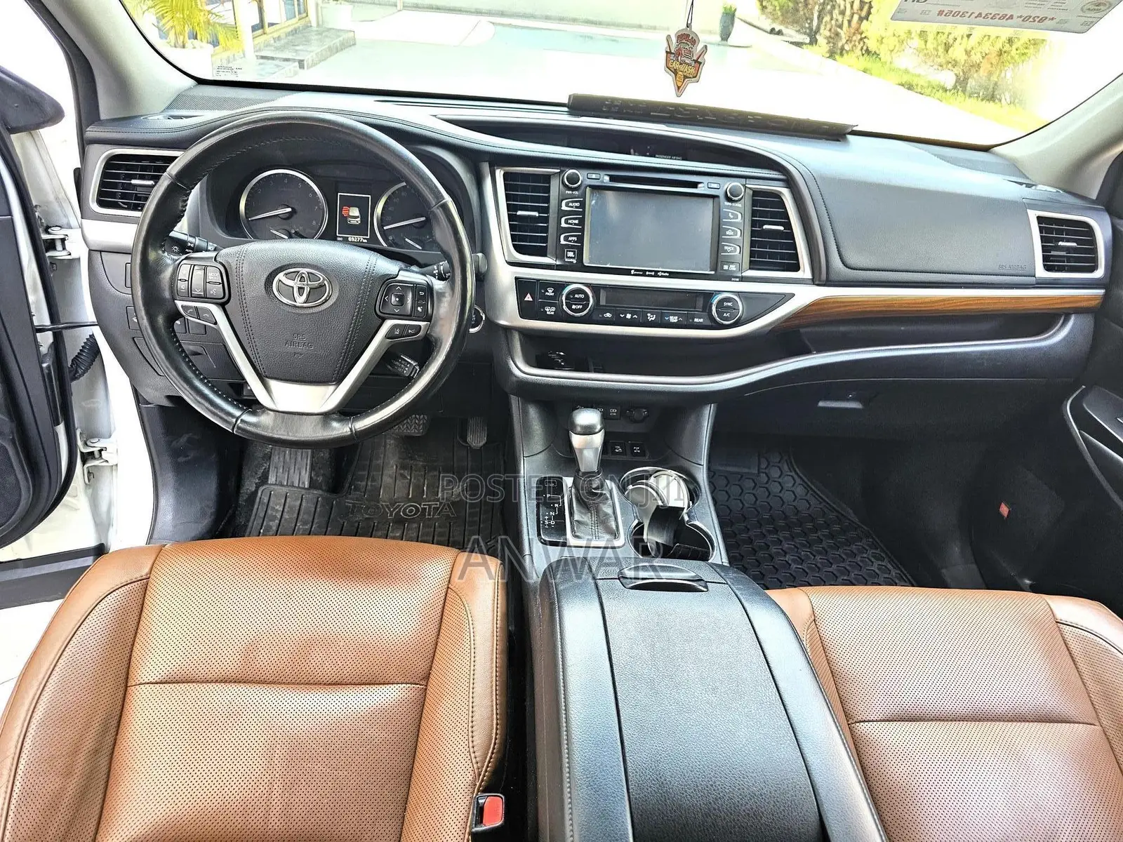 Toyota Highlander Limited Platinum 4x4 V6 (3.5L 6cyl 8A) 2018 White