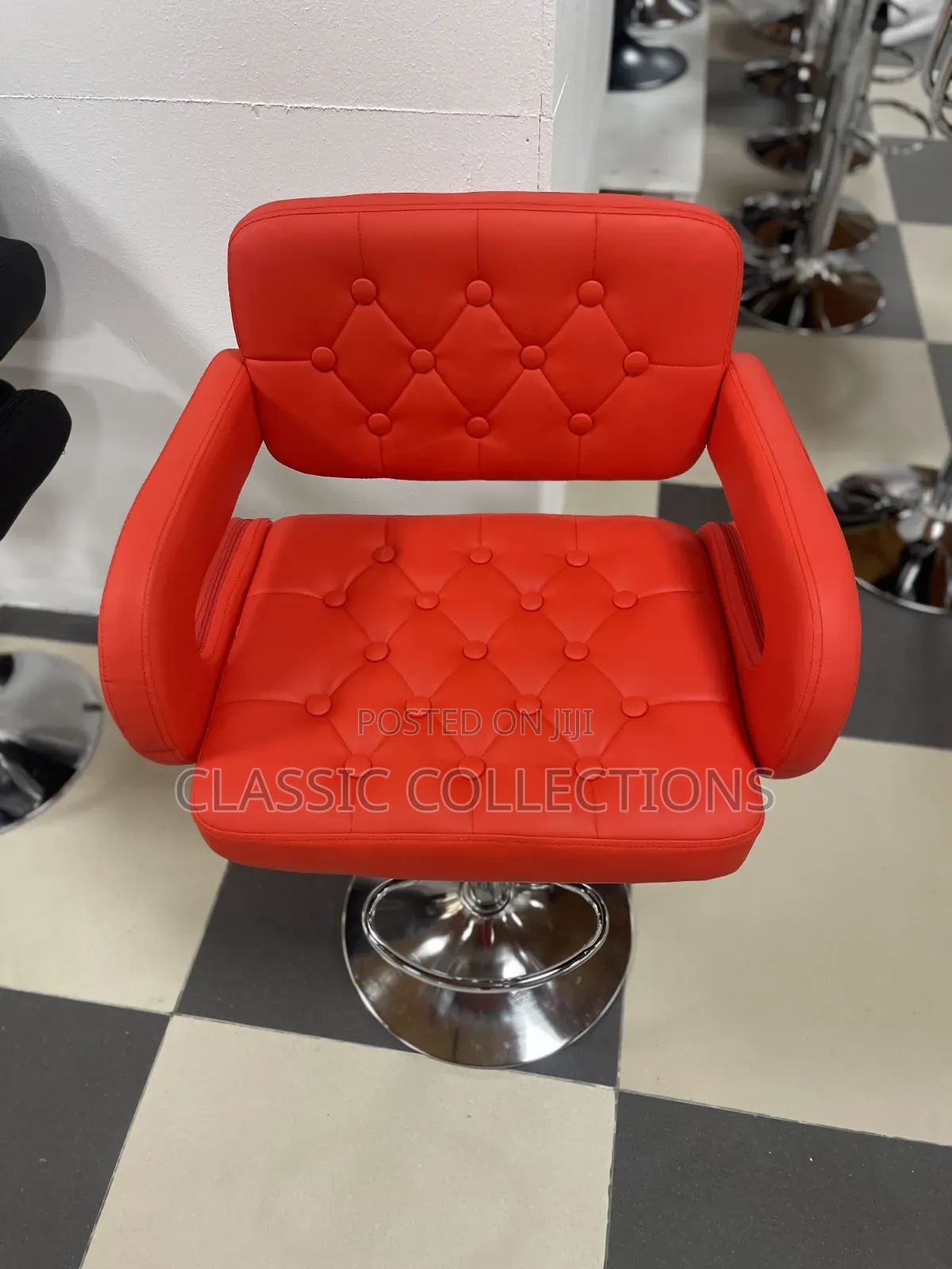 Bar Stool With Armrest