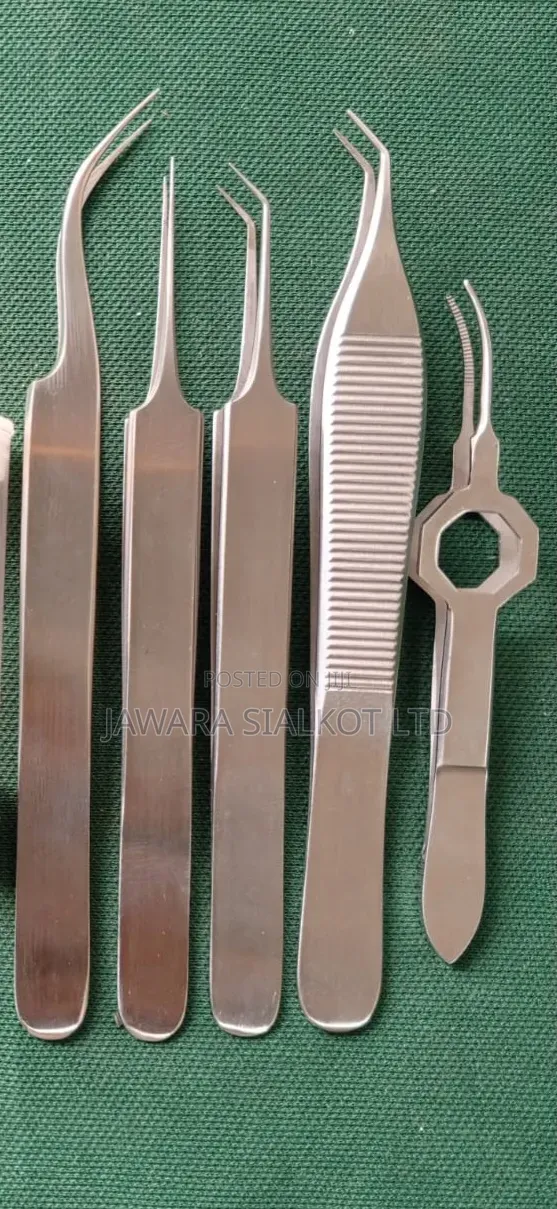 Hair Tranplant Implant Tweezers Stainess Steel