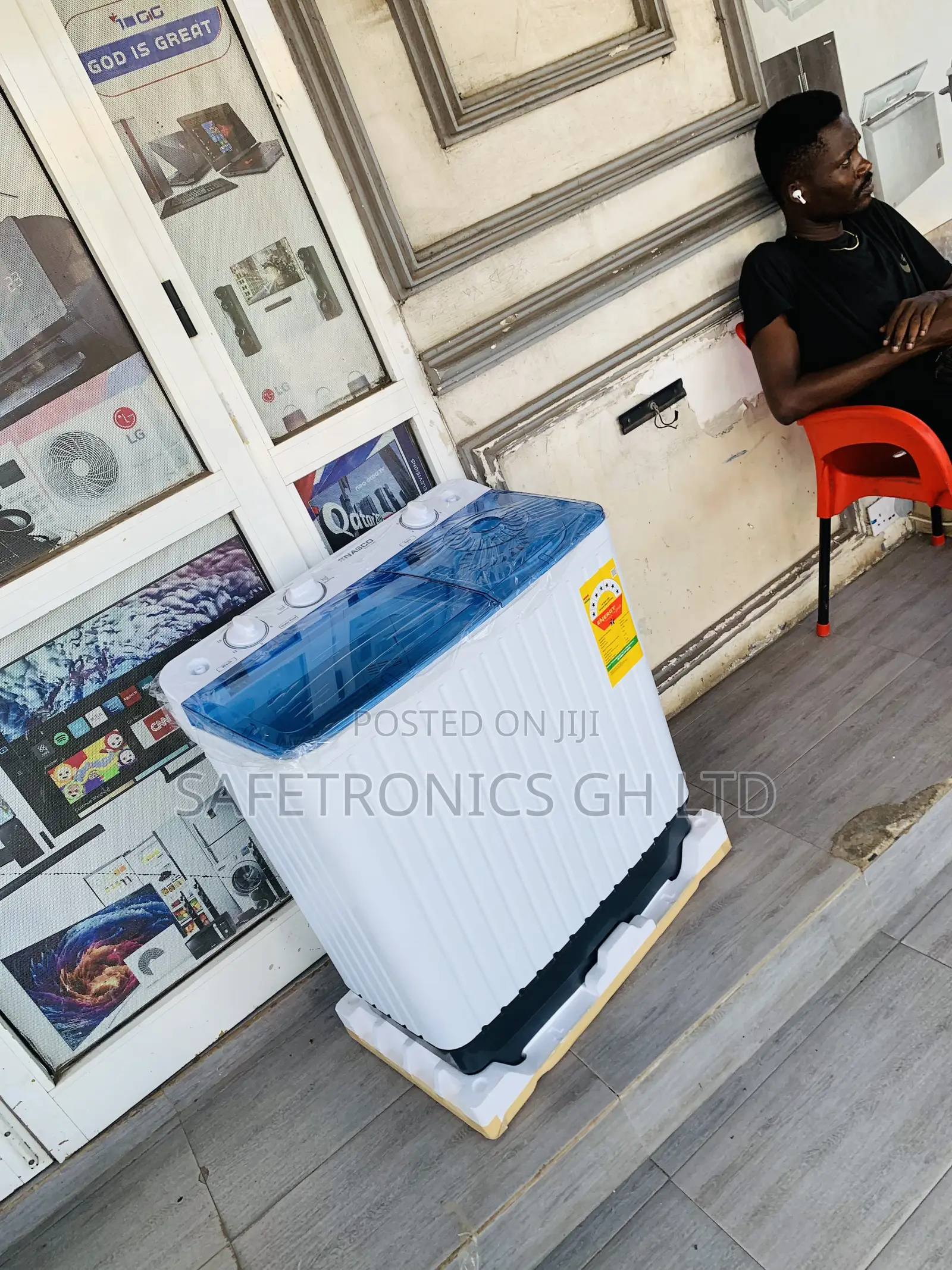 Newly Approved Nasco-8kg Top Load Washing Machine