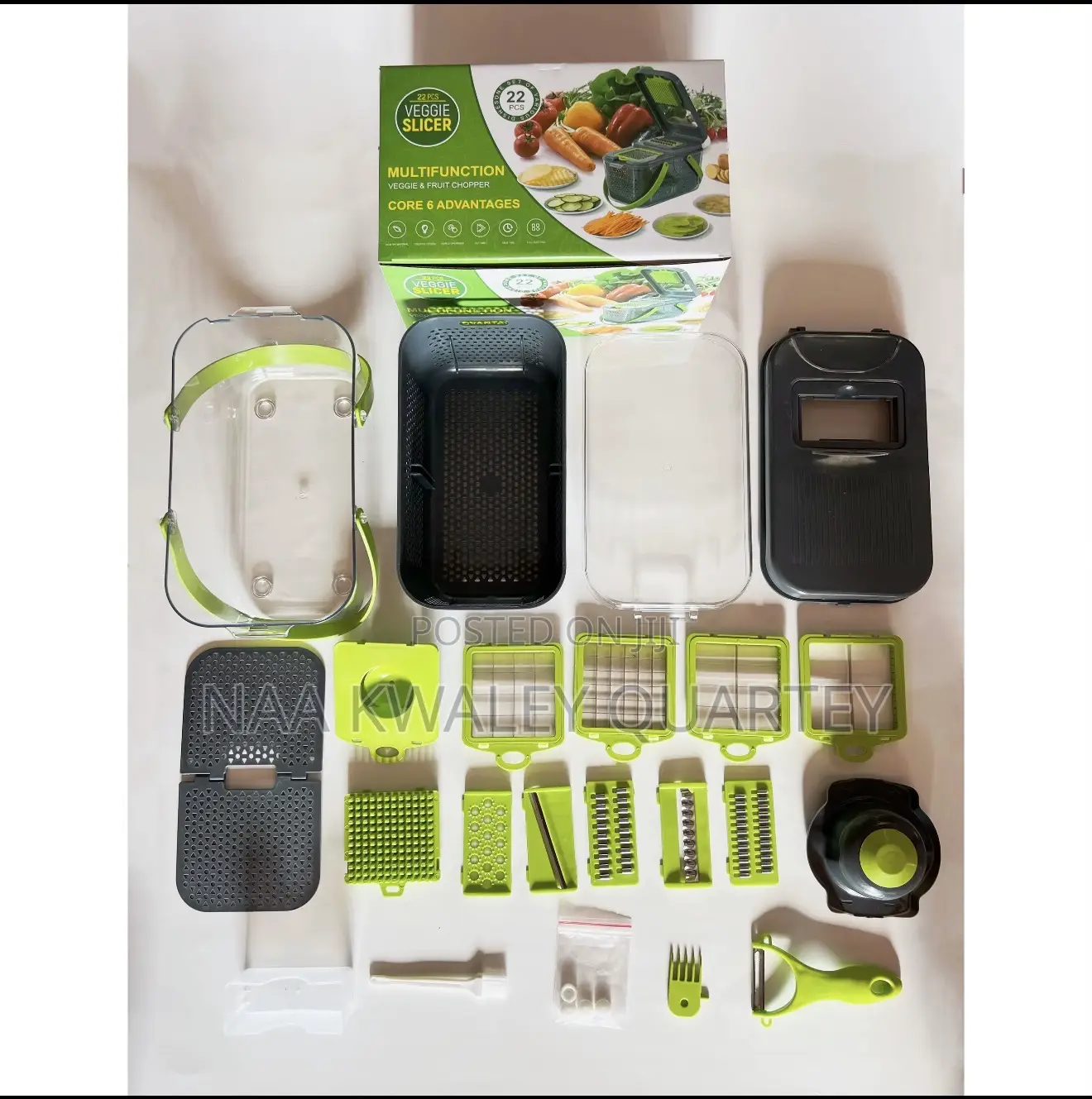 22pcs Vegetables Slicer