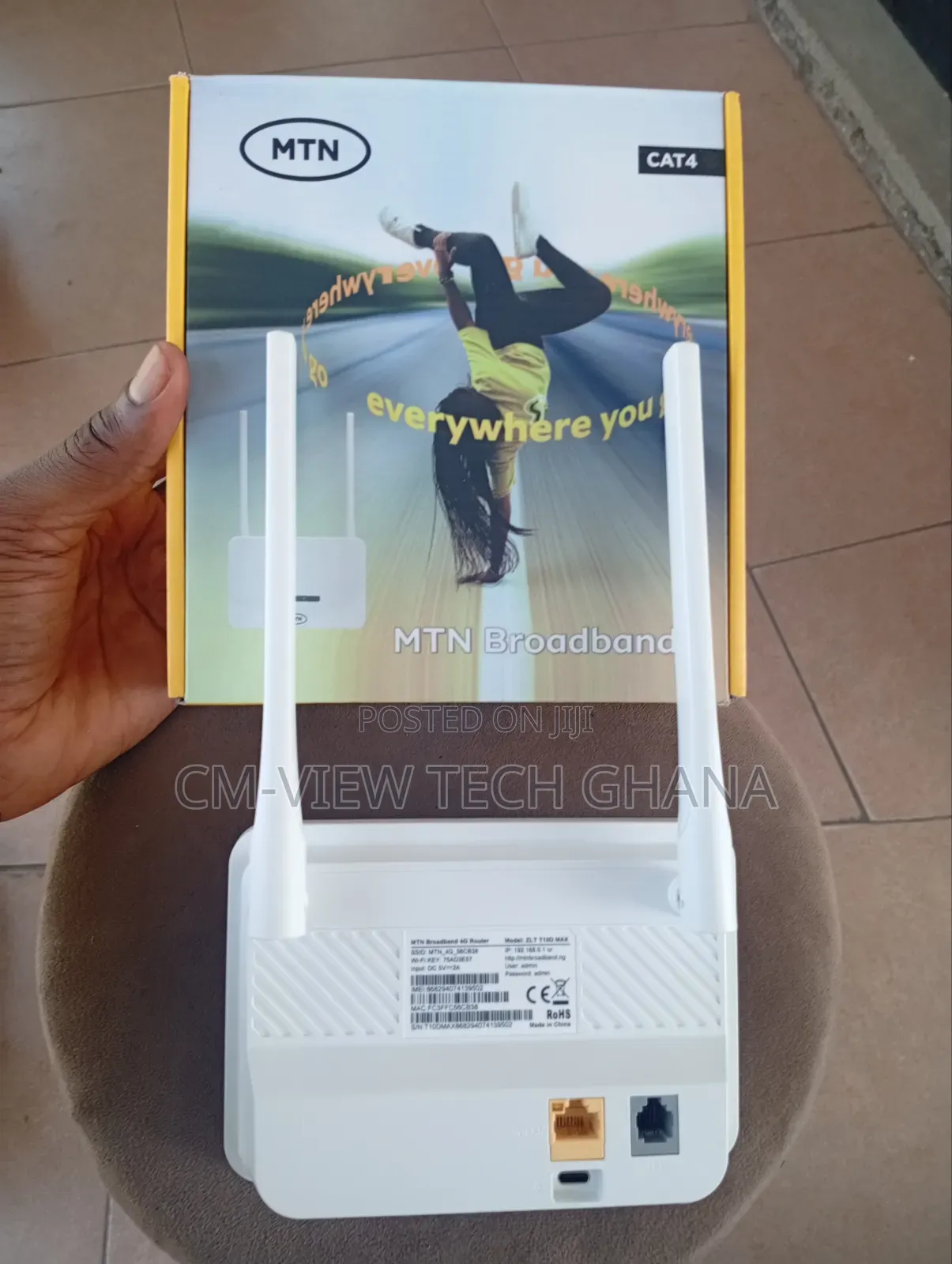 MTN Cat4 Universal Sim Router ( Type C)