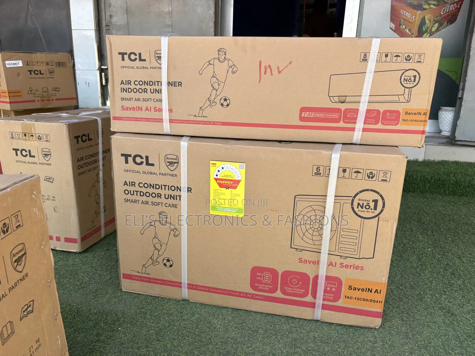 3 Star Rated Energy Saving 2.5 TCL Hp Split Ac