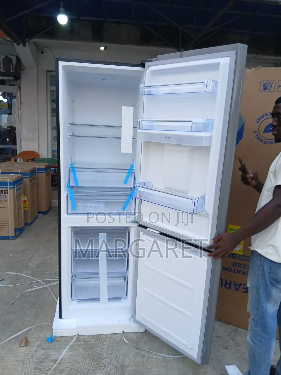 Energy Efficiency Pearl 309litres Double Door Fridge