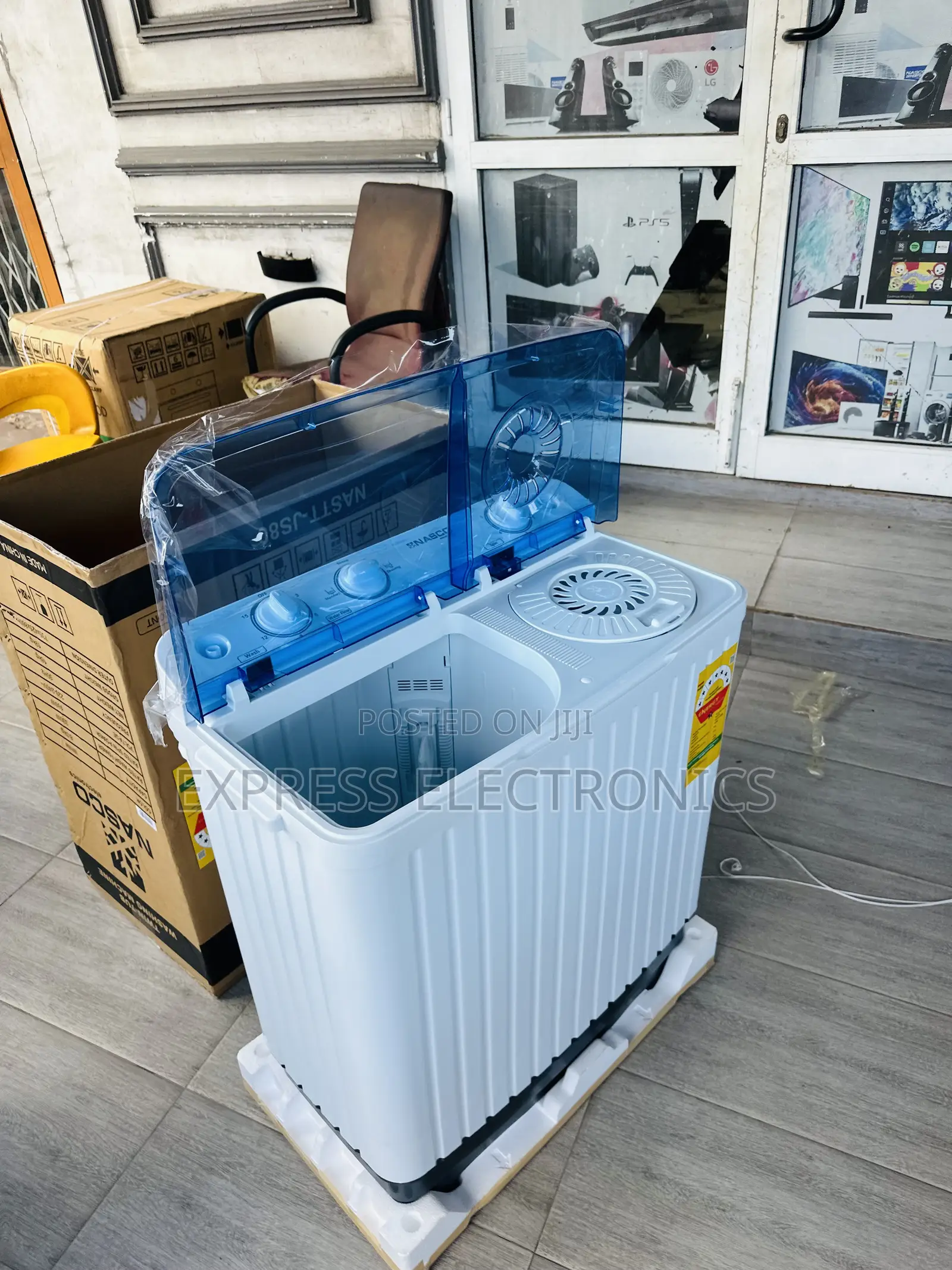 Energy Efficiency Washing Machine 7kg Topload Twintub Nasco