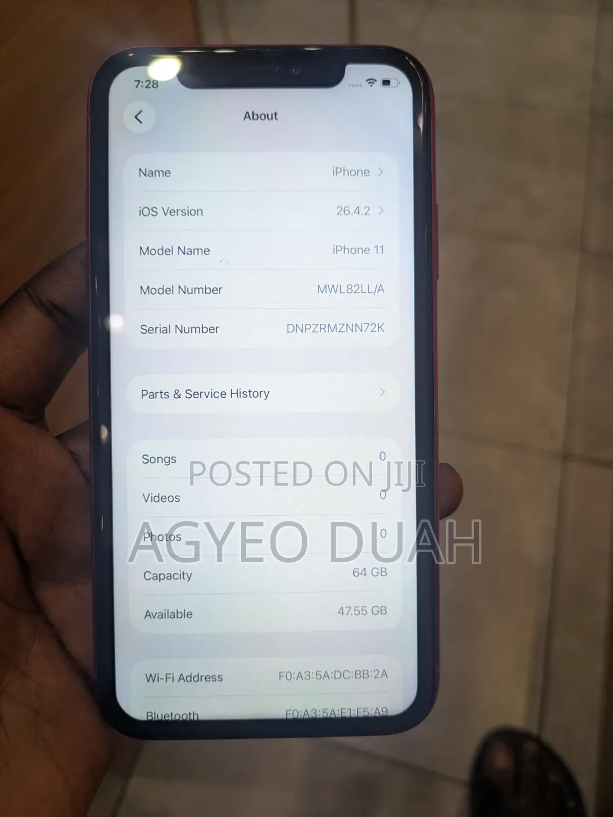Apple iPhone 11 64 GB Red