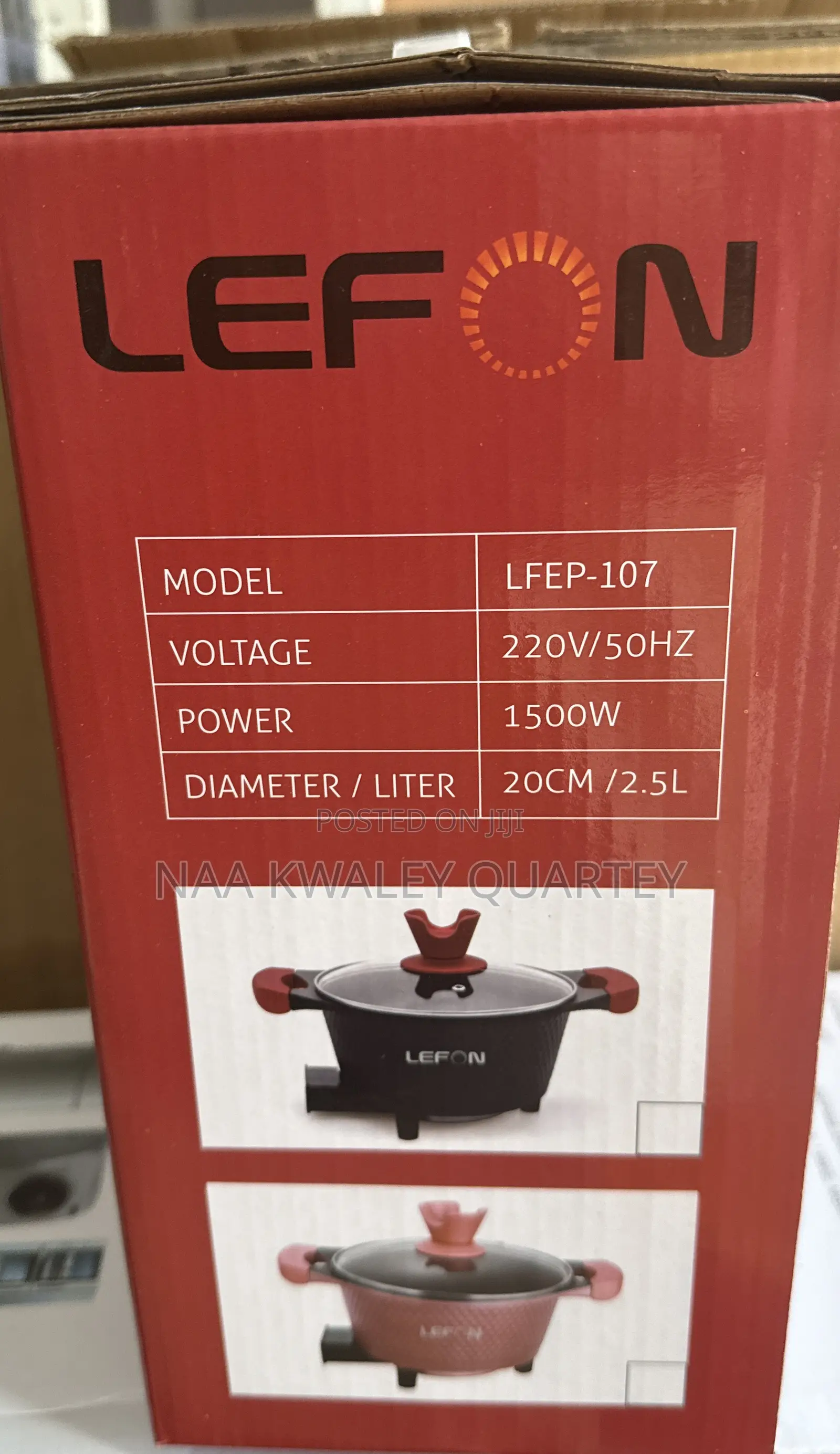 2.5l Multifunction Electric Pan