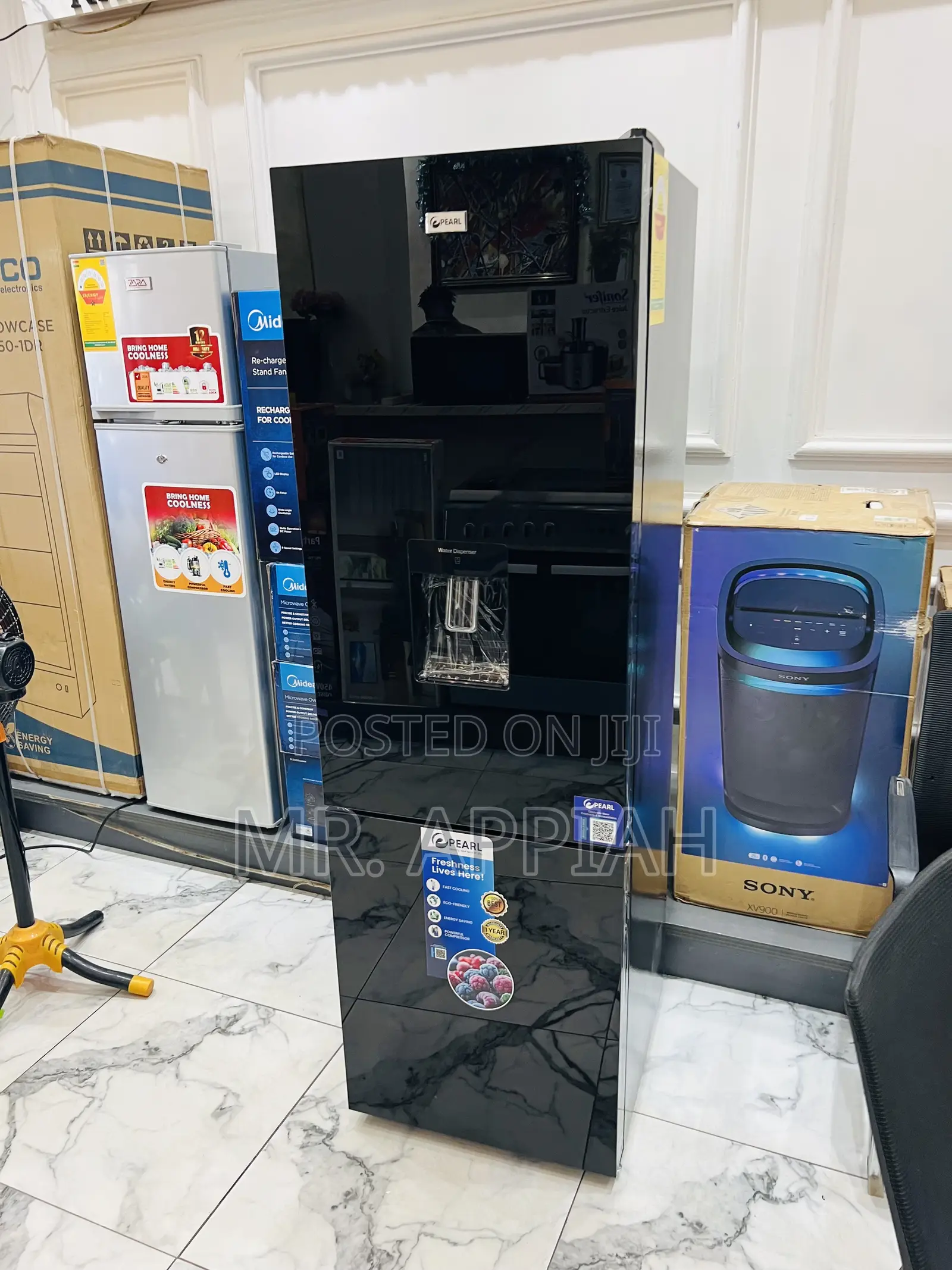 Quality Yet Affordable Pearl Pf-370-13m Double Door Refrigerator 