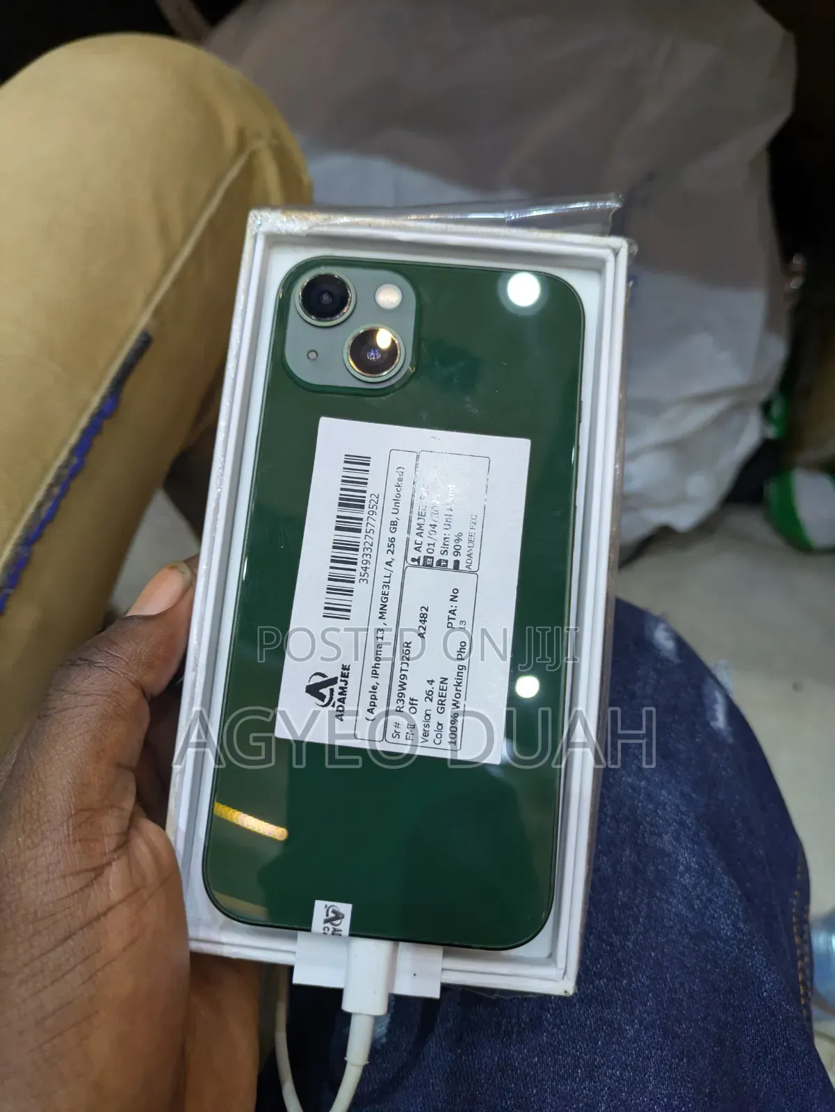 New Apple iPhone 13 256 GB Green