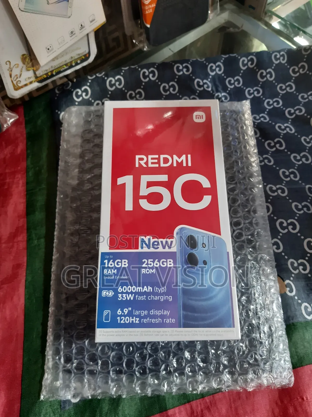 New Xiaomi Redmi 15C 4G 256 GB Blue