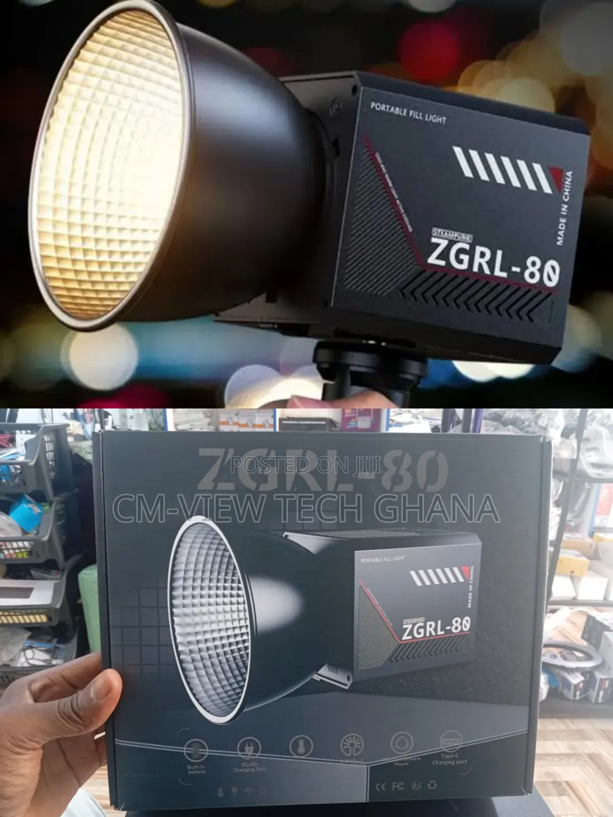 Palm Photography Lights (Zgrl-80)