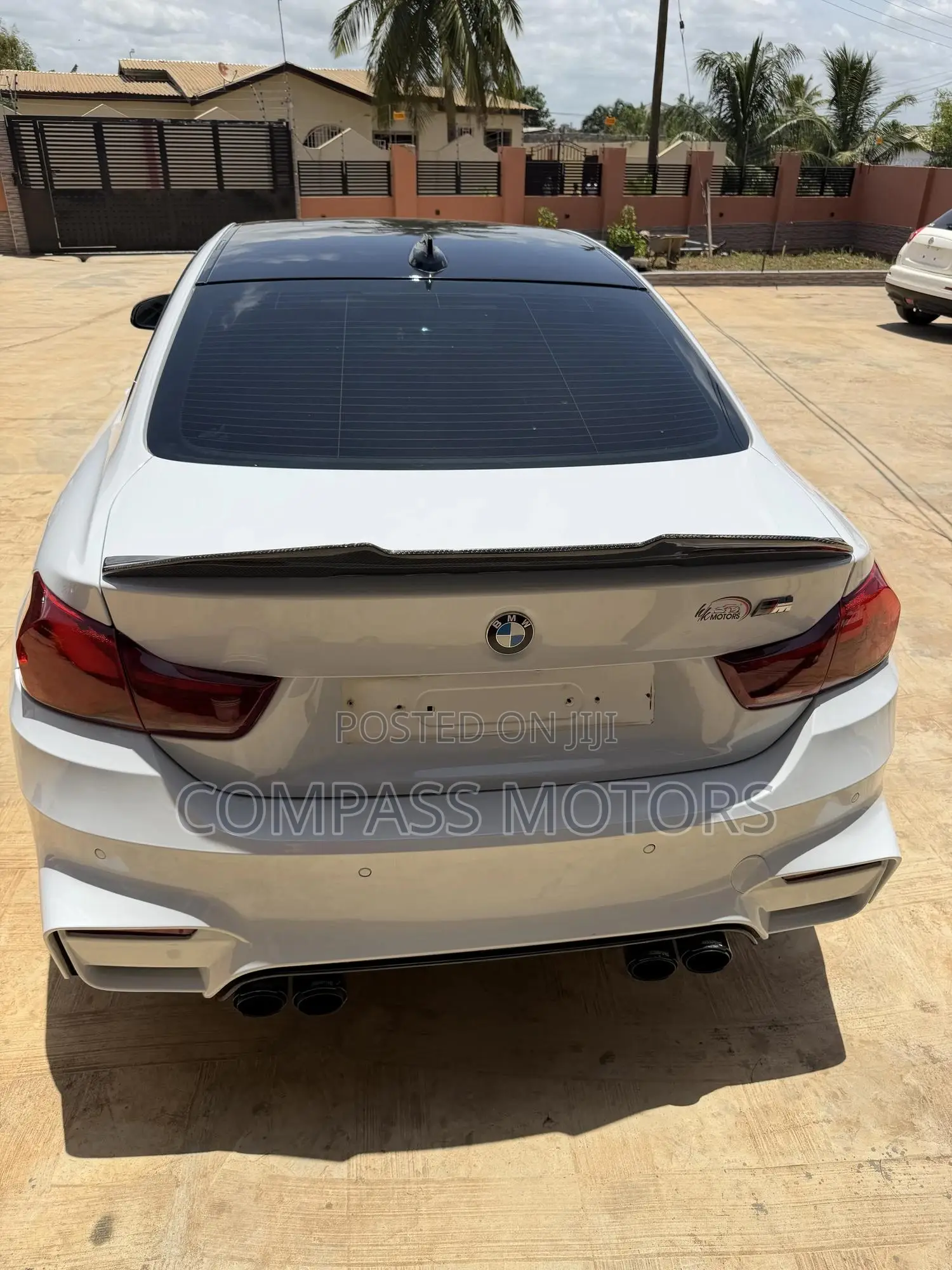 BMW M4 3.0 Coupe RWD 2017 White