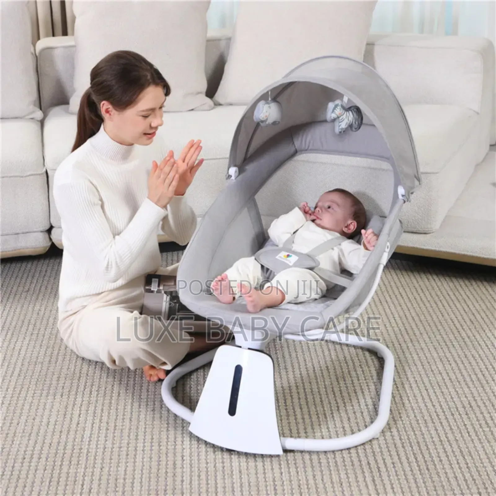 Multifunctional Musical Cradle , Baby Rocking Chair