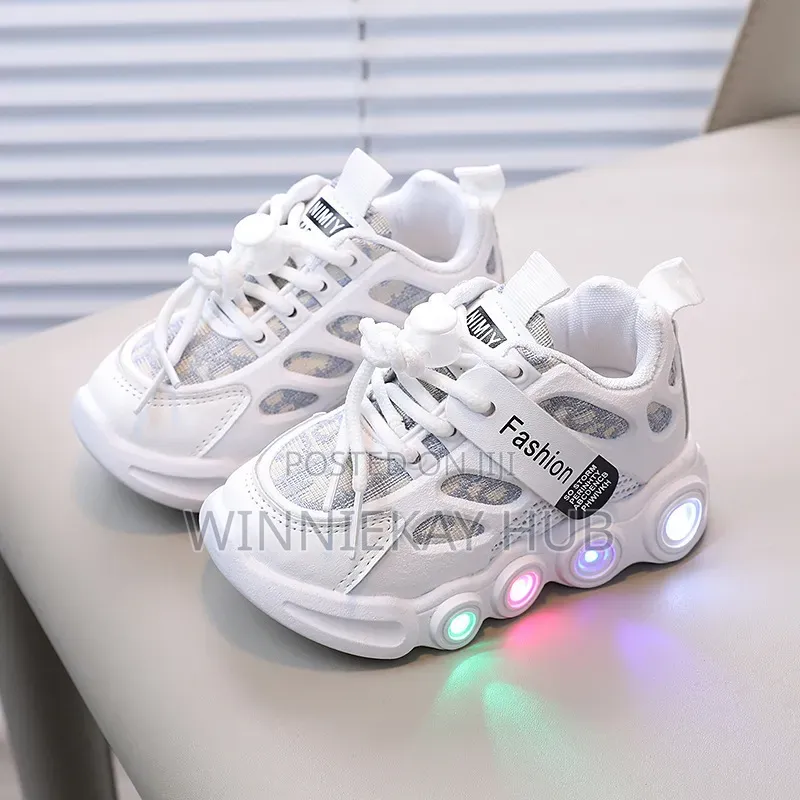 Luxury Kids' Led Sneakers