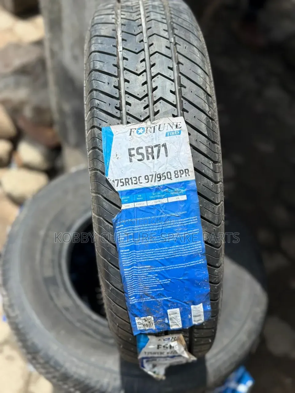 Original Brand New 175r13c Tyres Available for All Cars 