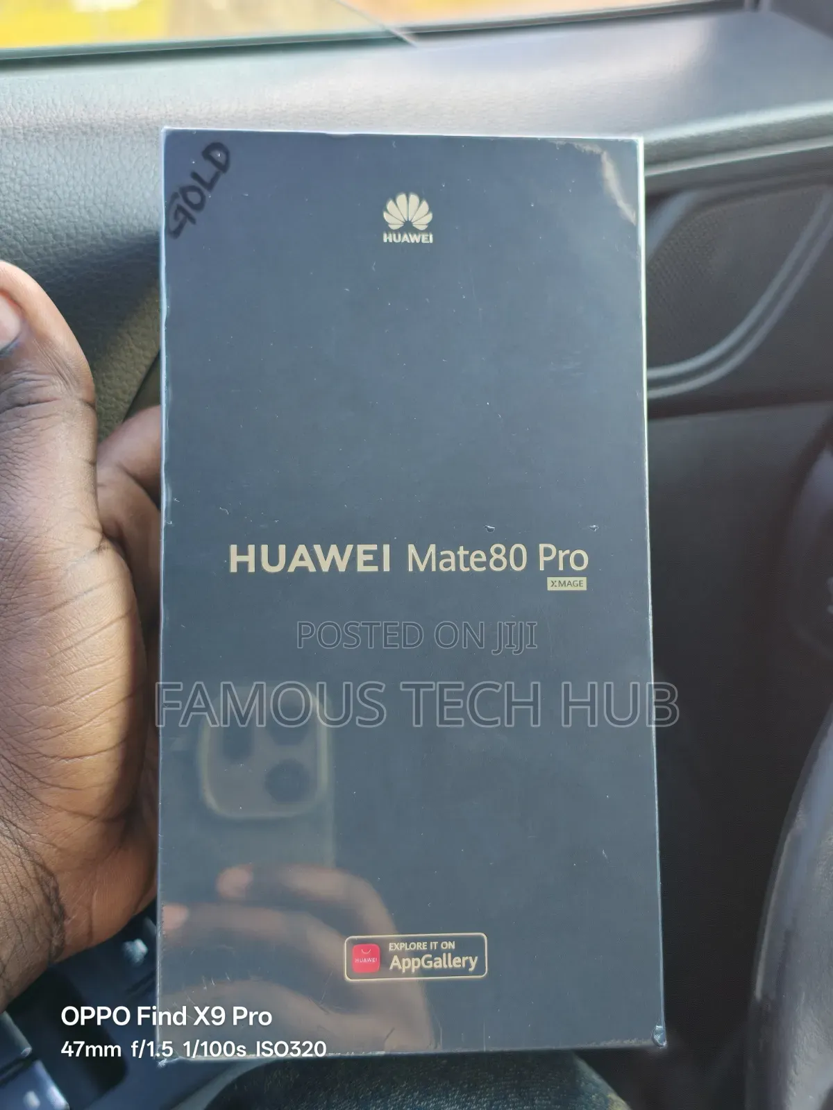 New Huawei Mate 80 Pro 5G 512 GB Gold