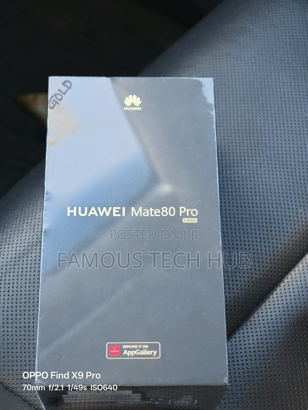 New Huawei Mate 80 Pro 5G 512 GB Gold