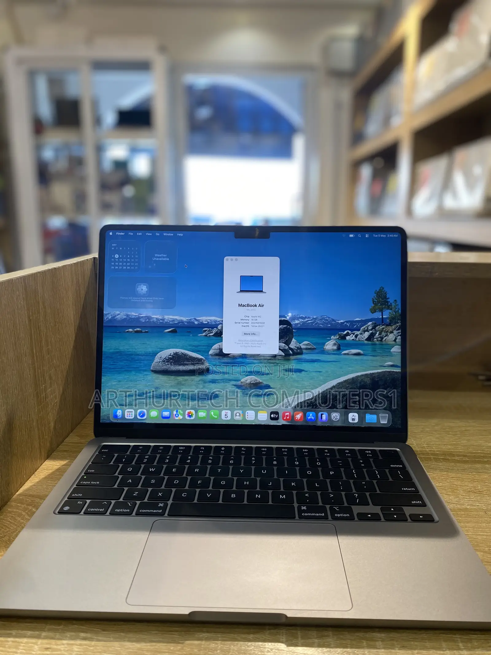 Laptop Apple MacBook Air 16GB Apple M2 SSD 256GB