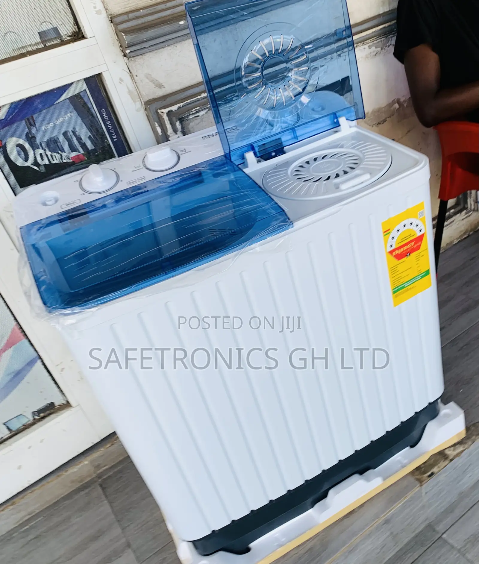 Ultra Modern Nasco Twin Top Washing Machine 8kg-Nas-08-Tw