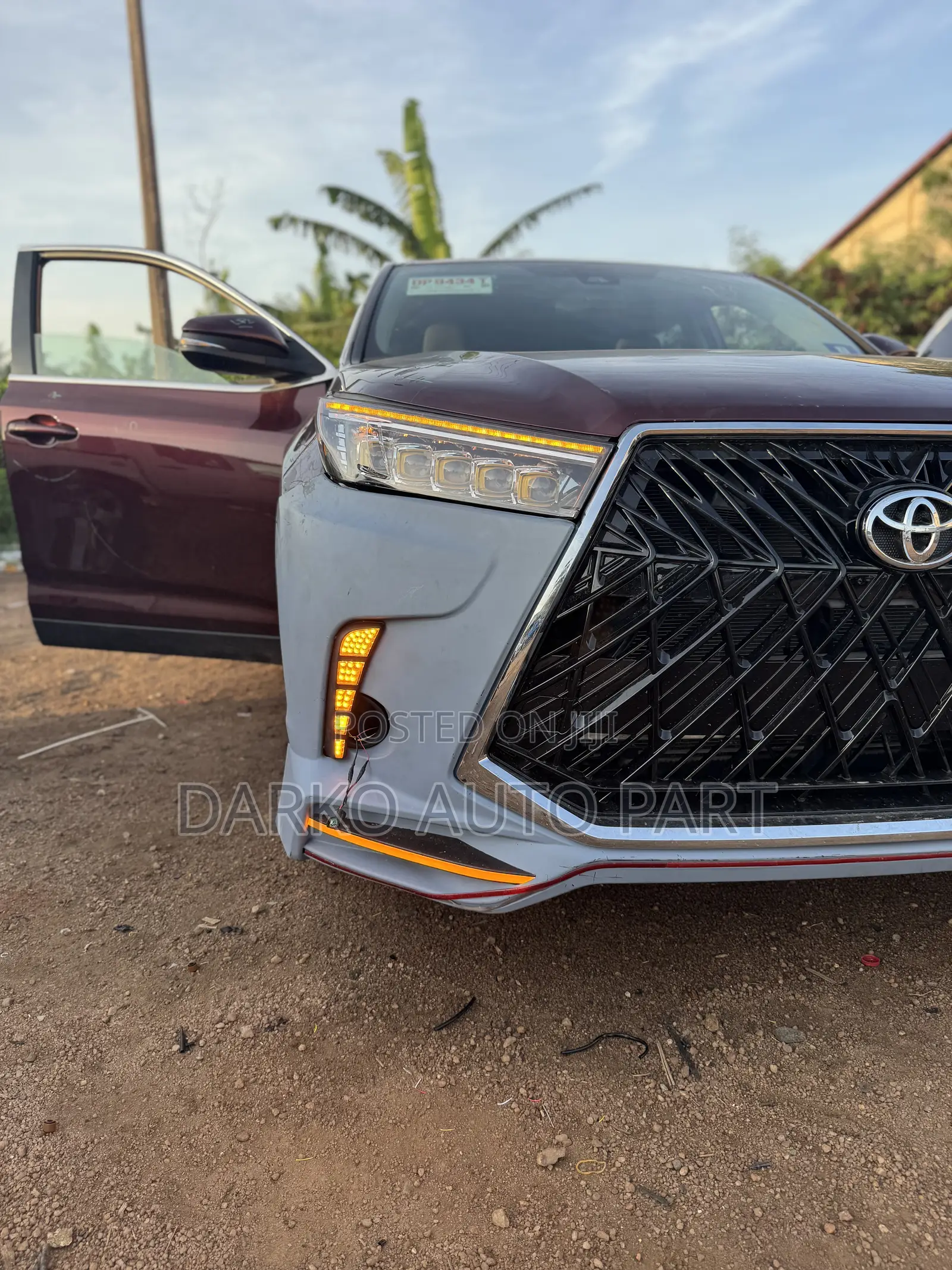 Toyota Highlighted 2014-19 Upgrade Lexus Spec Bumps Front and Rear