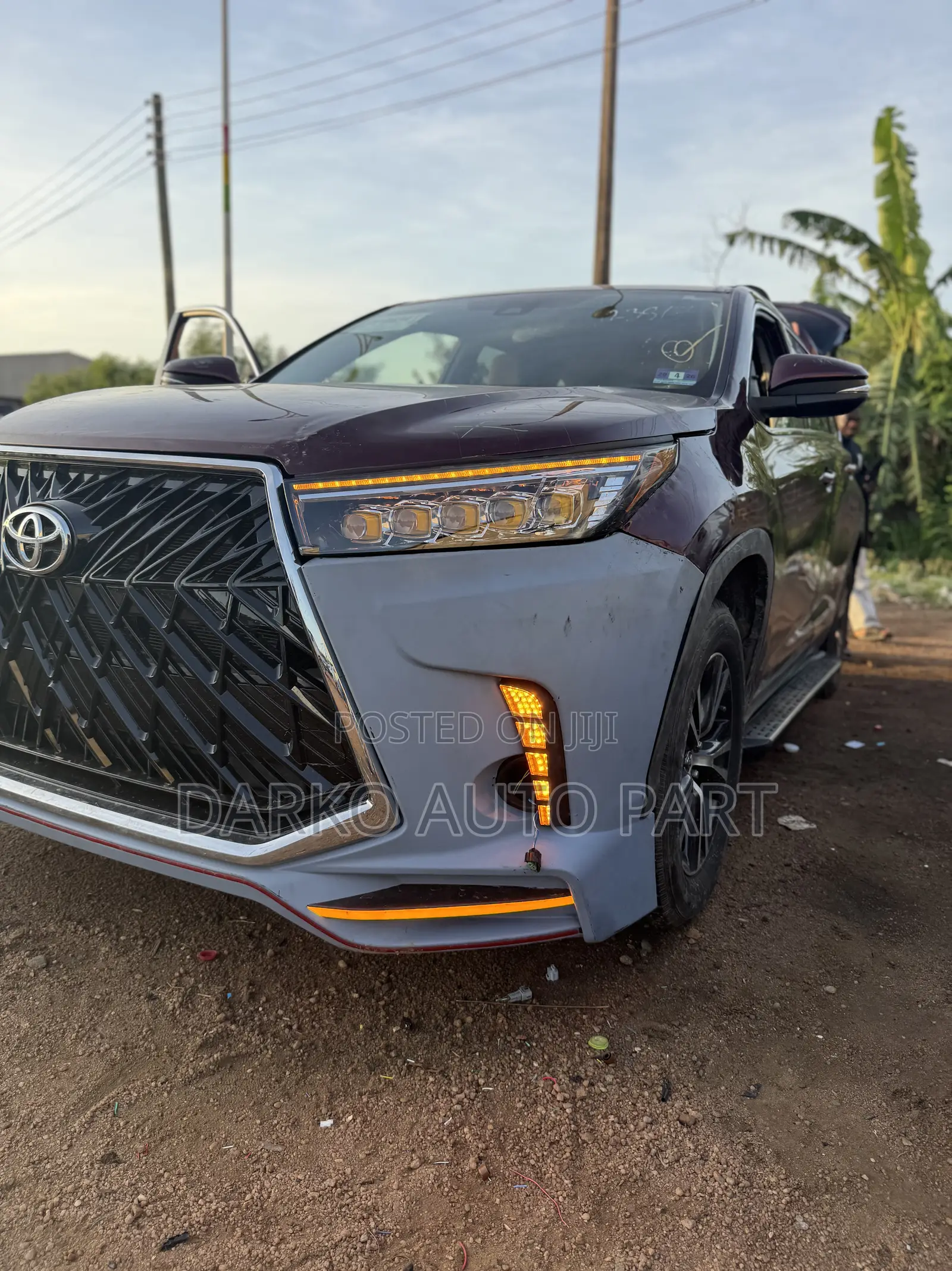 Toyota Highlighted 2014-19 Upgrade Lexus Spec Bumps Front and Rear